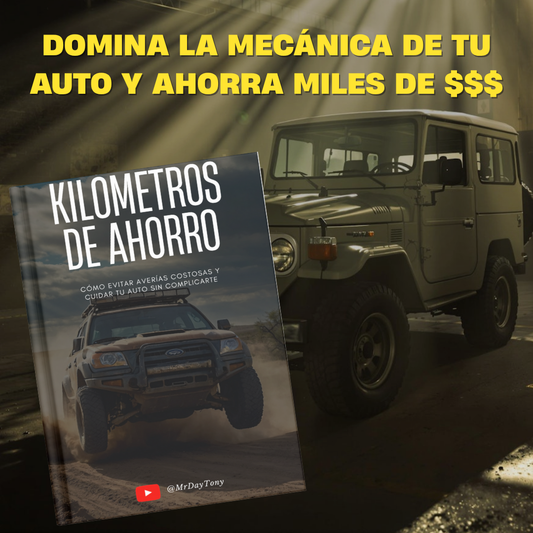 Ebook de Mecánica Básica: Aprende a Cuidar tu Auto y Ahorra Mucho Dinero